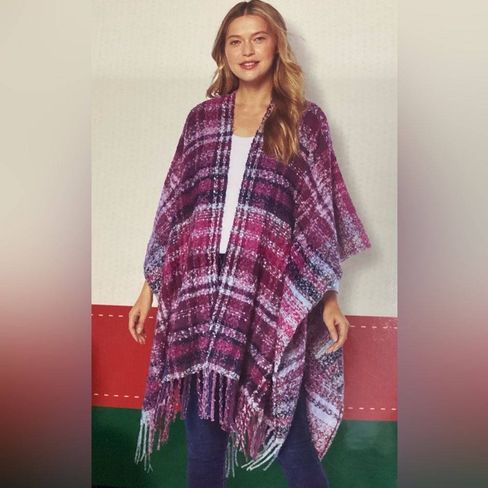 Woolrich Cozy Knit Blanket Wrap New with tag